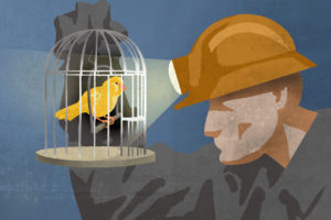 A Canary in the Coal mine